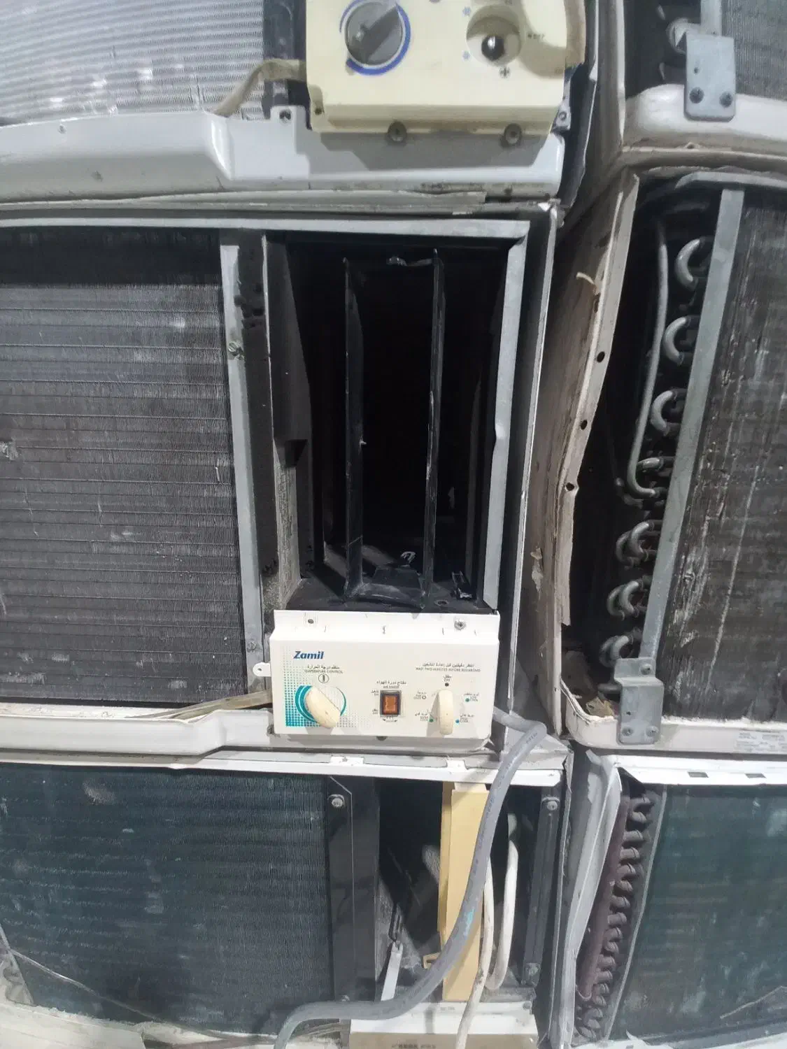 انواع کولر در سمساری کوهی زاده|کولر گازی و فنکوئل|سیریک, |دیوار