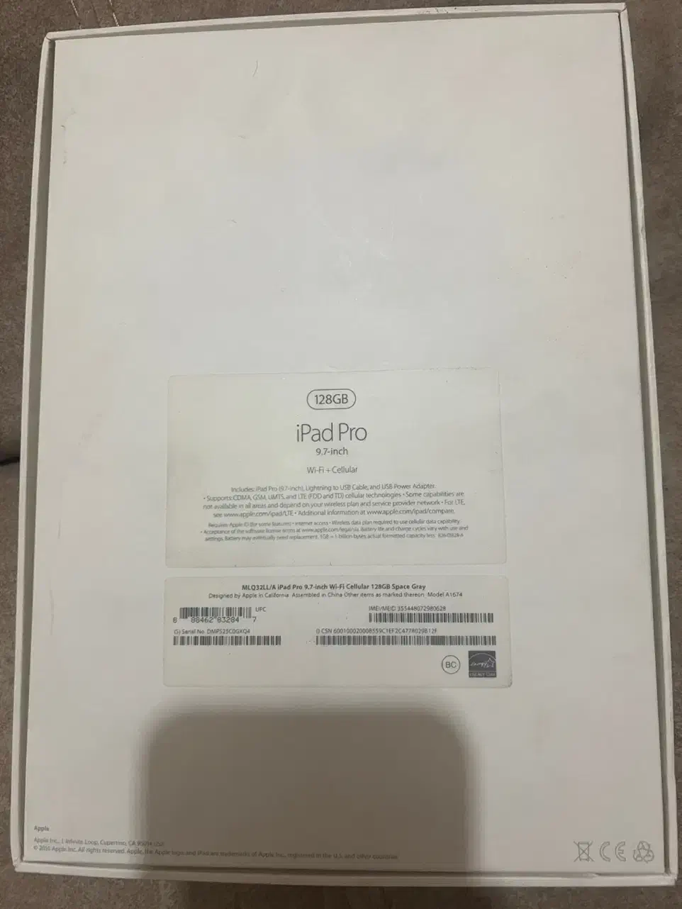 Ipad pro 9.7 128gb cellular|تبلت|تهران, ستارخان|دیوار
