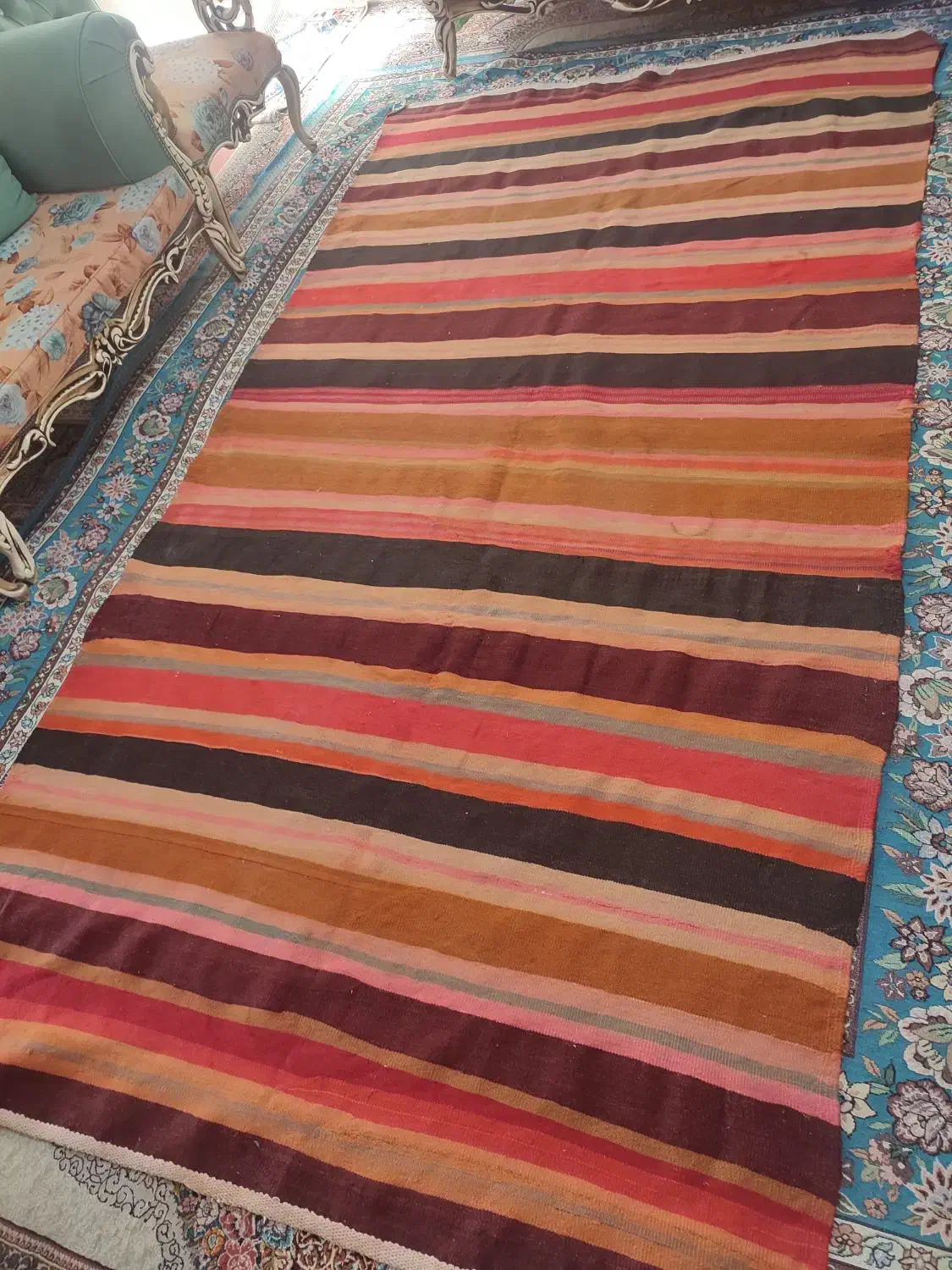 گلیم|گلیم، جاجیم، گبه|قرچک, زیبا شهر|دیوار