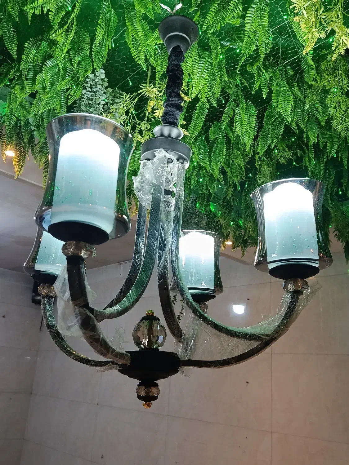 دو عدد لوستر نو نو|لوستر و چراغ آویز|تبریز, |دیوار