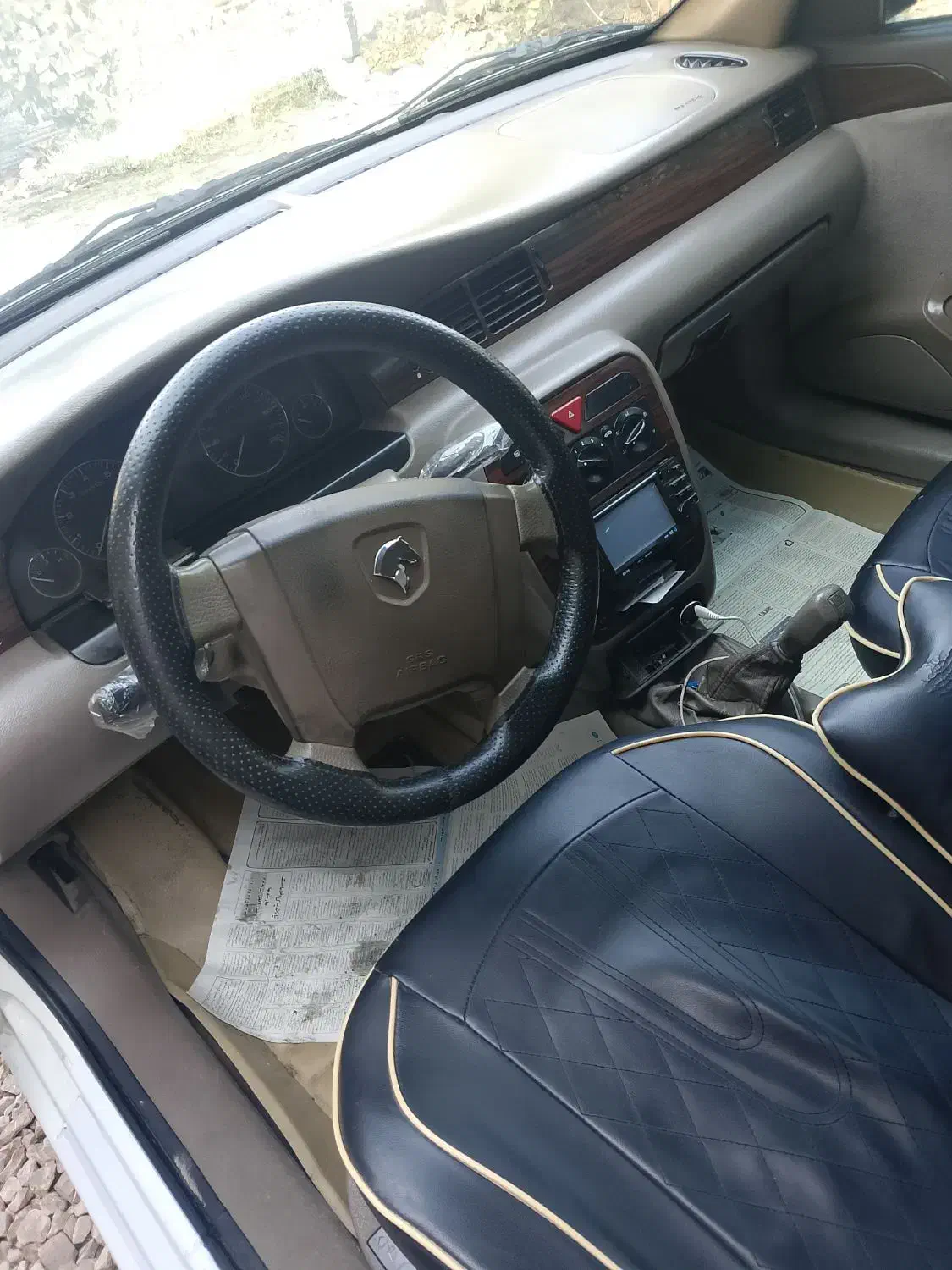 سمند ef7 دوگانه مخزن بزرگ بی رنگ|خودرو سواری و وانت|ساری, |دیوار