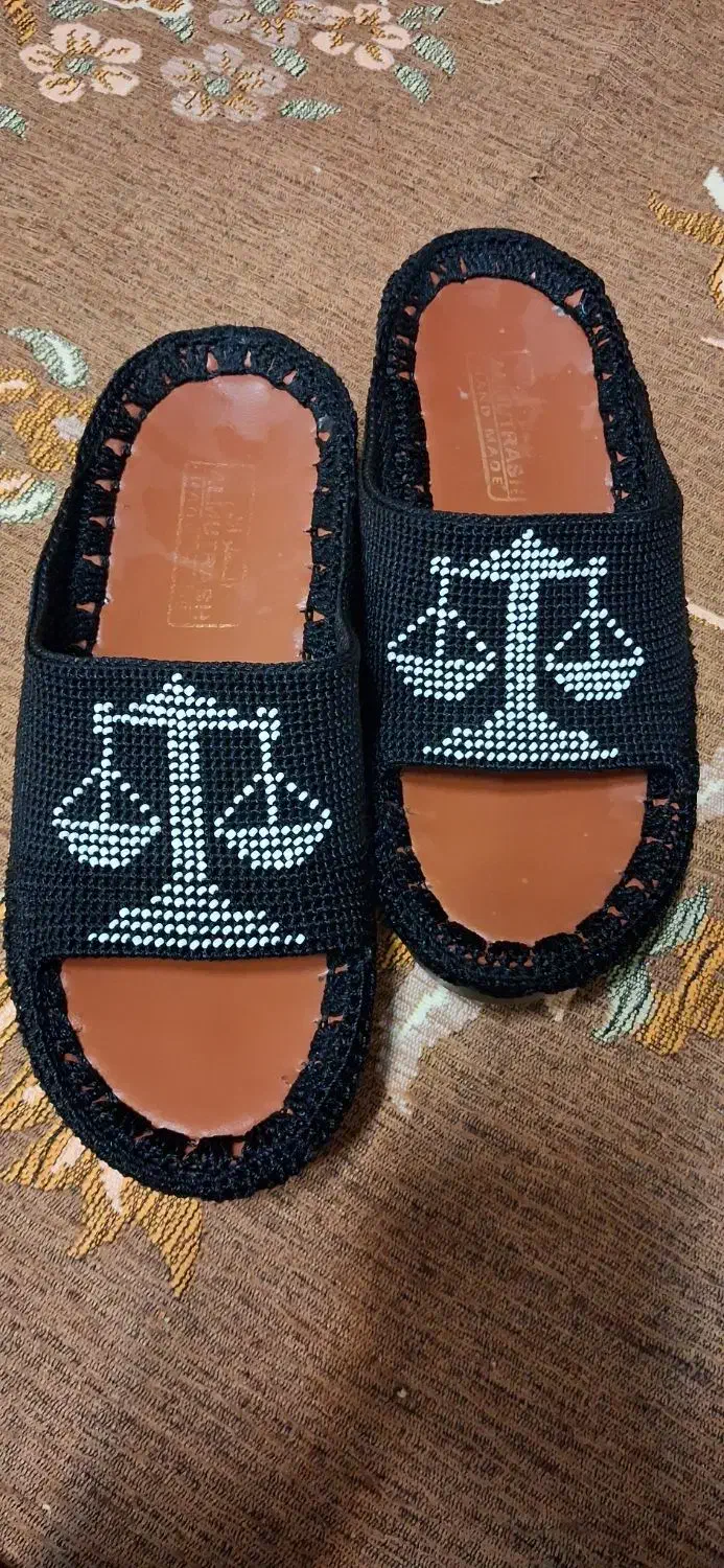 دمپایی زندان بافت|کیف، کفش، کمربند|لردگان, |دیوار