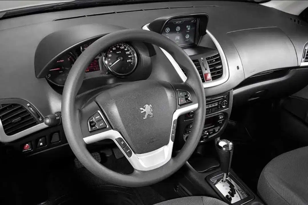 207 اتوماتیک سقف فلز آپشنال TU5Pمشکی|خودرو سواری و وانت|شیراز, زرهی|دیوار