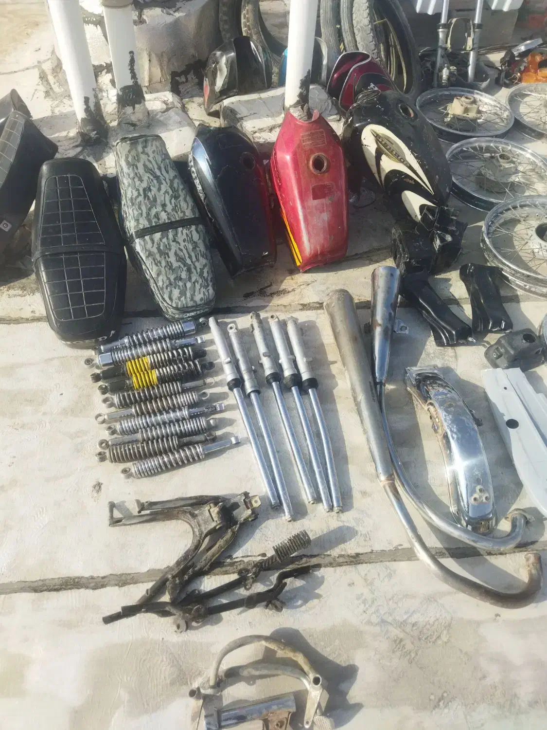 قطعات موتور ارزون|قطعات یدکی و لوازم جانبی|شیراز, محمودآباد|دیوار