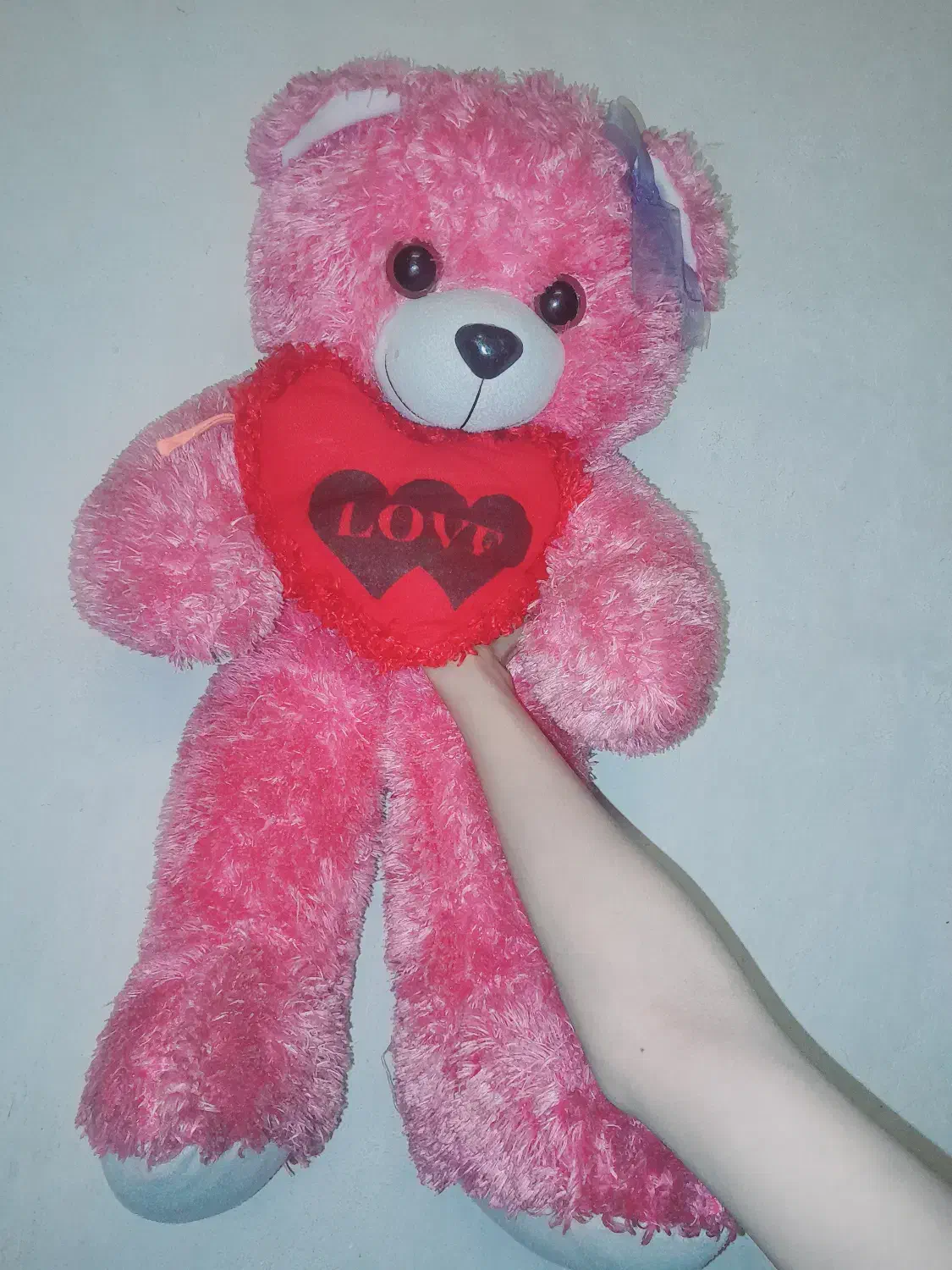 عروسک خرس شاخسین بزرگ|اسباب‌بازی بچه|خرم‌آباد, |دیوار