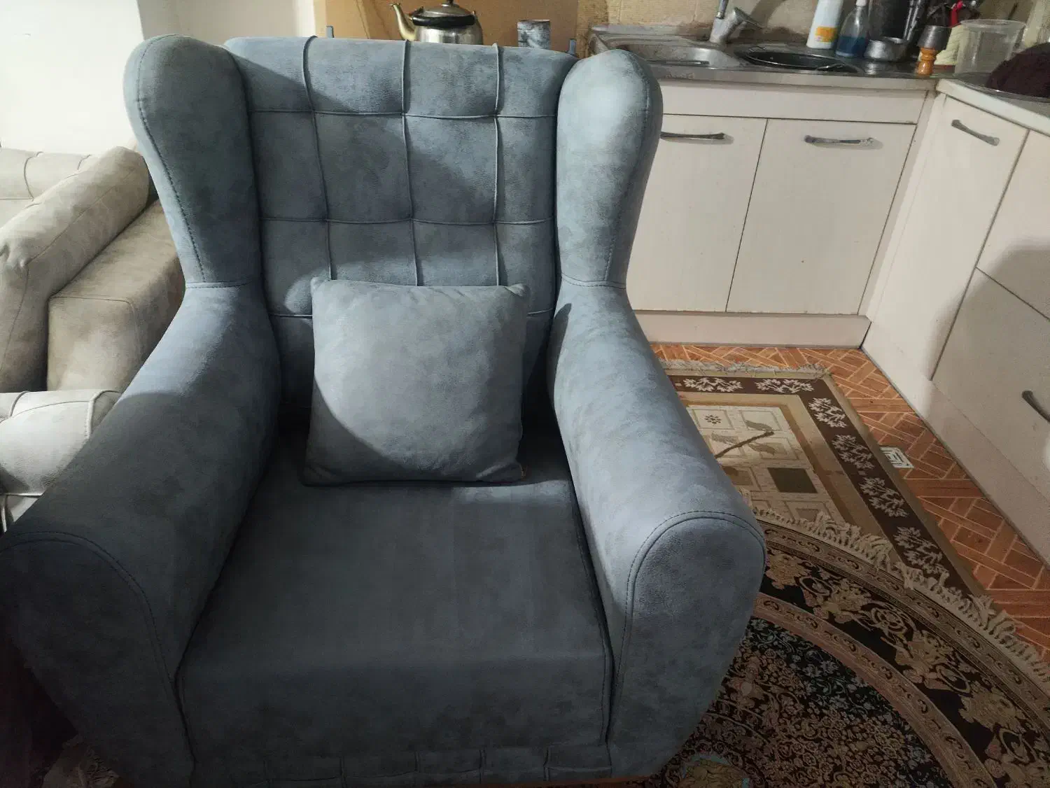 مبل ۷ نفره راحتی|مبلمان خانگی و میز عسلی|علی‌آباد کتول, |دیوار