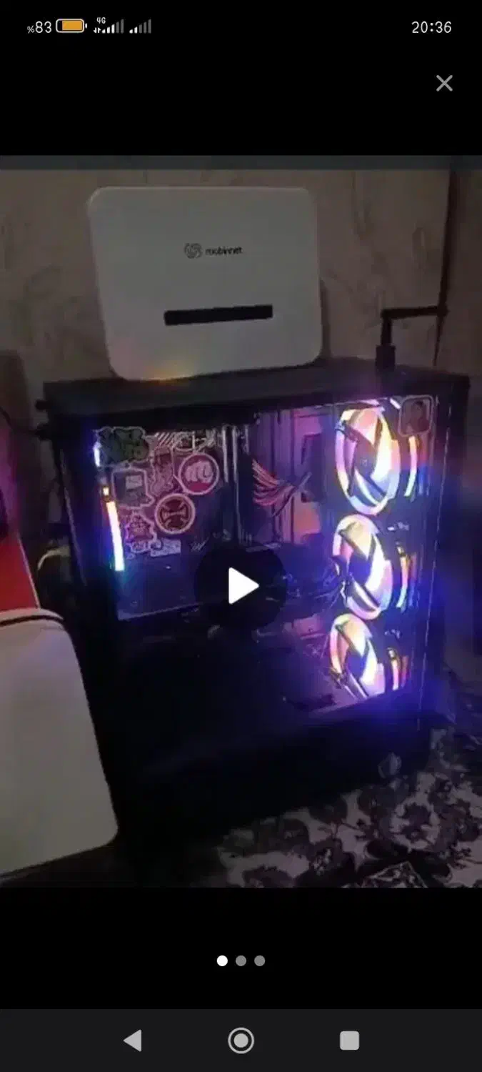 کیس گیمینگ نونو|رایانه رومیزی|کرج, شهرک بنفشه|دیوار