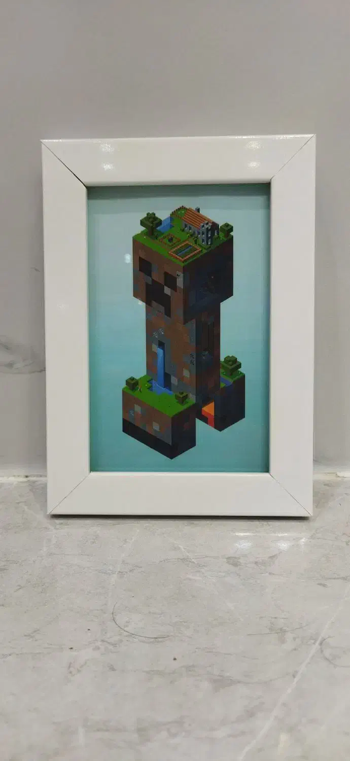 تابلو ماین کرافت|تابلو، نقاشی، عکس|قائم‌شهر, |دیوار