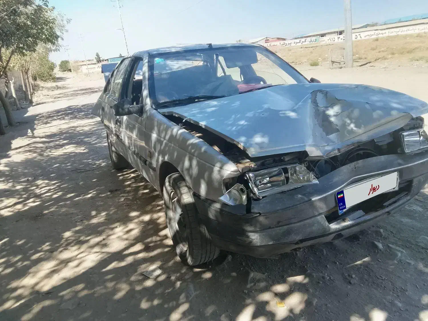 پژو روا  87 تصادفی فروشی|خودرو سواری و وانت|تربت‌حیدریه, قاسم آباد|دیوار