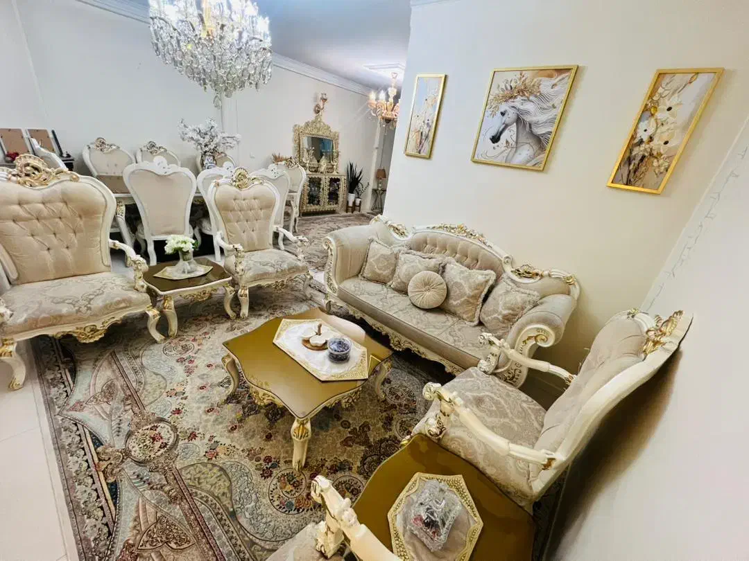 سرویس مبلمان و ناهار خوری مناسب جهیزیه|مبلمان خانگی و میز عسلی|تهران, دردشت|دیوار