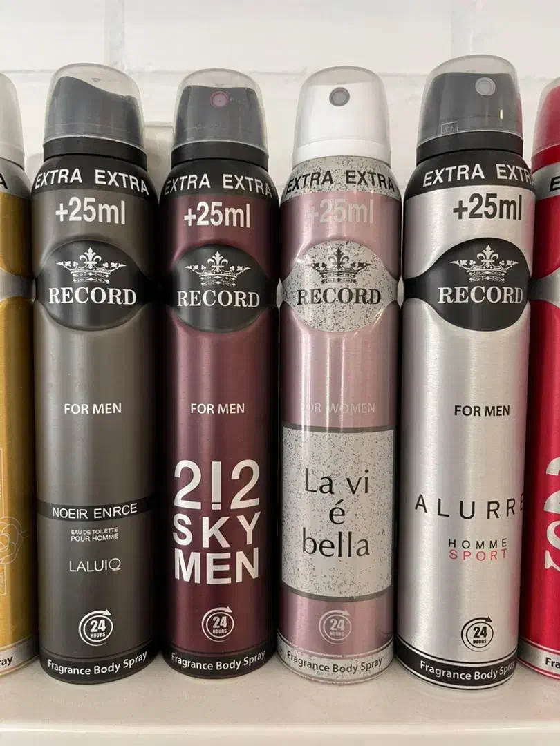 اسپری های رکورد پلاس حجم ۲۲۵ میل|آرایشی، بهداشتی، درمانی|قم, صفائیه|دیوار