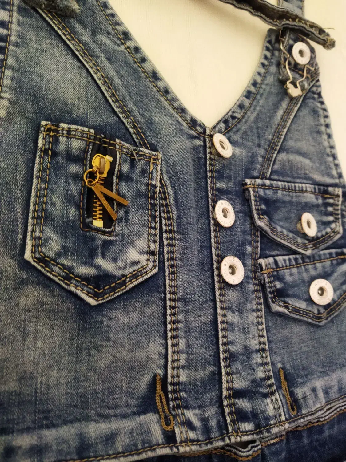 ست شورتک وپیشبند جین نو و سالم|لباس|تهران, افسریه جنوبی|دیوار