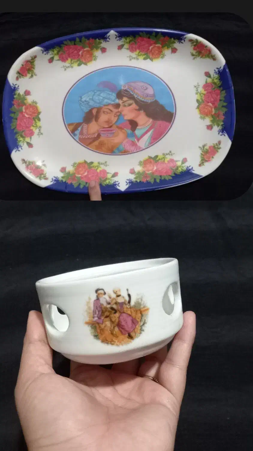 بشقاب تخت|ظروف سرو و پذیرایی|رشت, جماران|دیوار