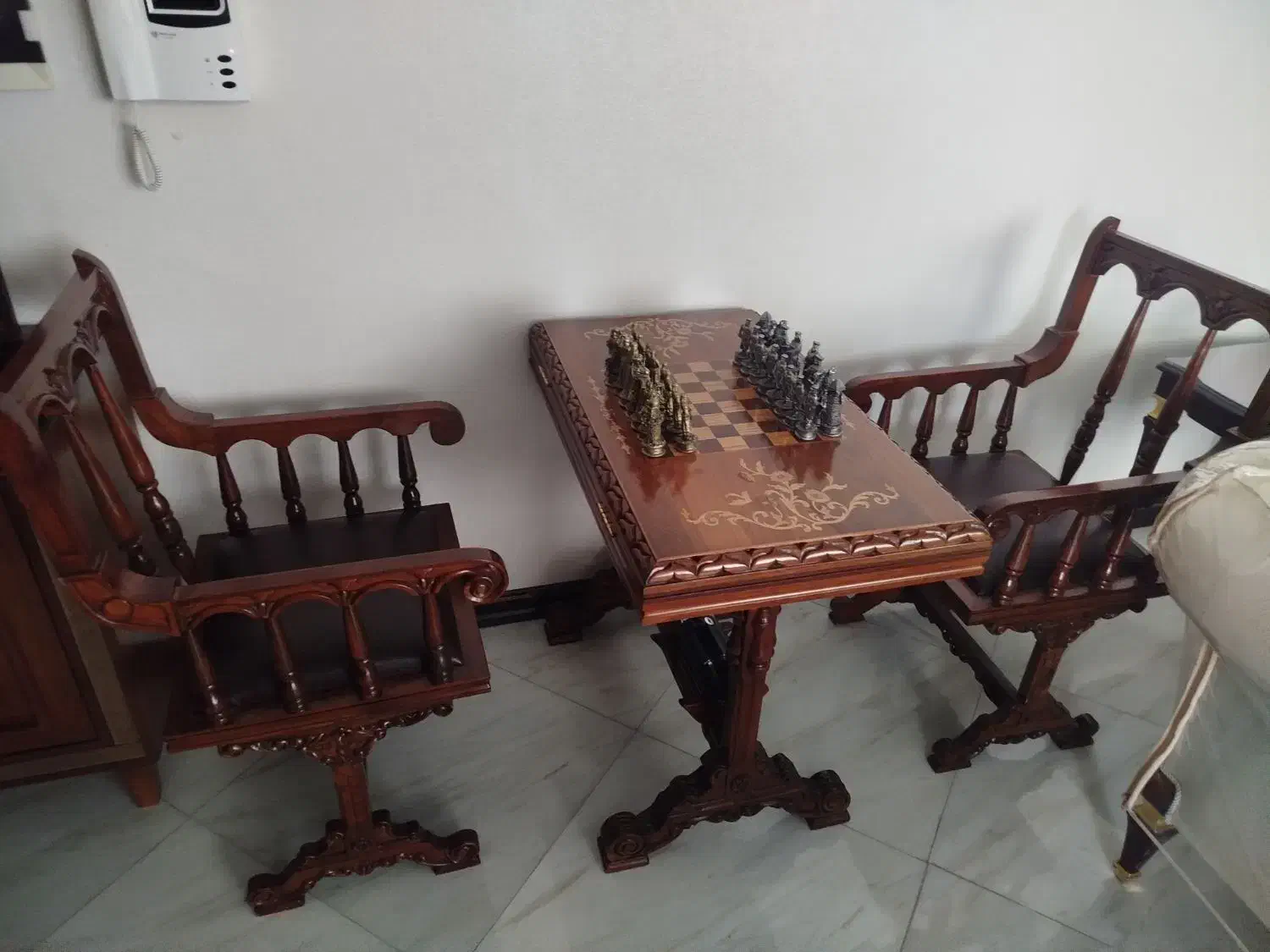 میز و صندلی و تخته نرد|مبلمان خانگی و میز عسلی|تهران, وردآورد|دیوار