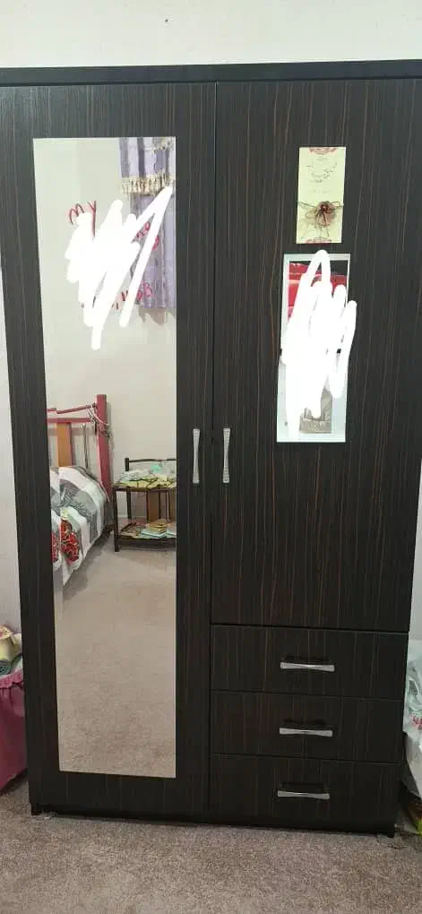 کمد ام دی اف|جاکفشی، کمد، دراور|اهواز, زیتون کارگری|دیوار