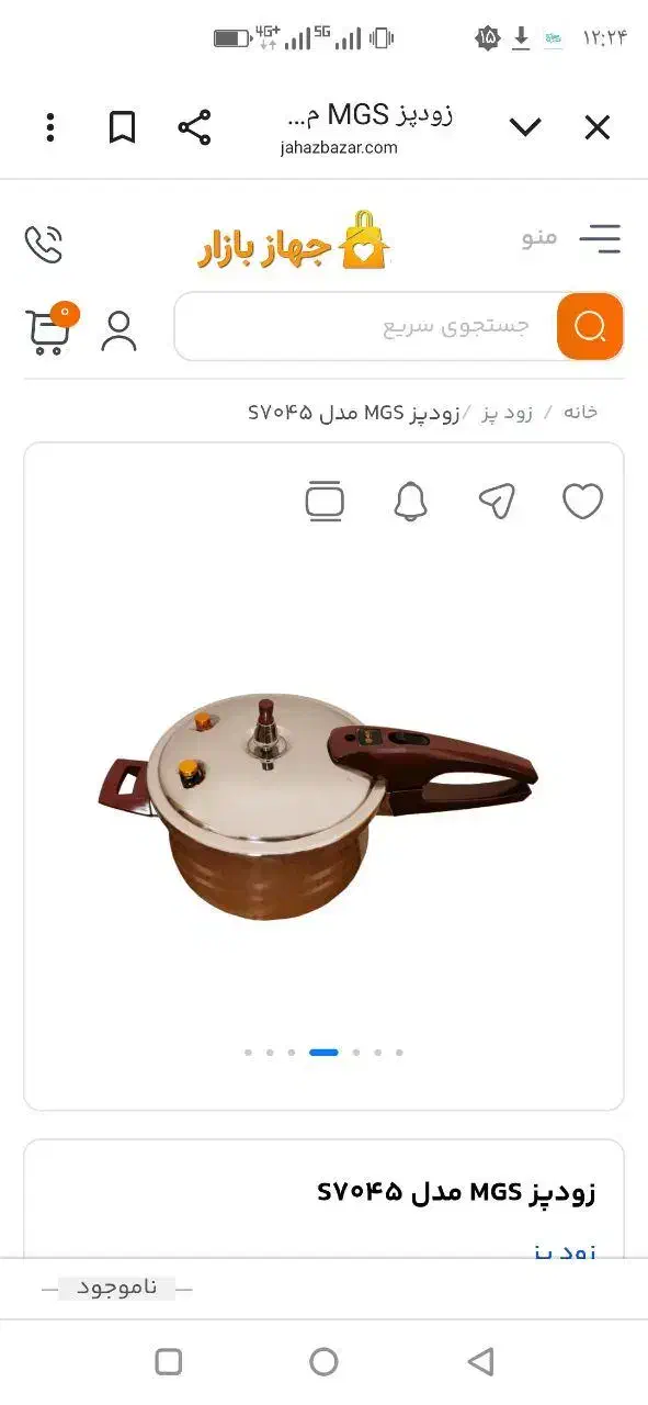 زودپز دوقلو mgs|ظروف پخت‌وپز|ساری, |دیوار