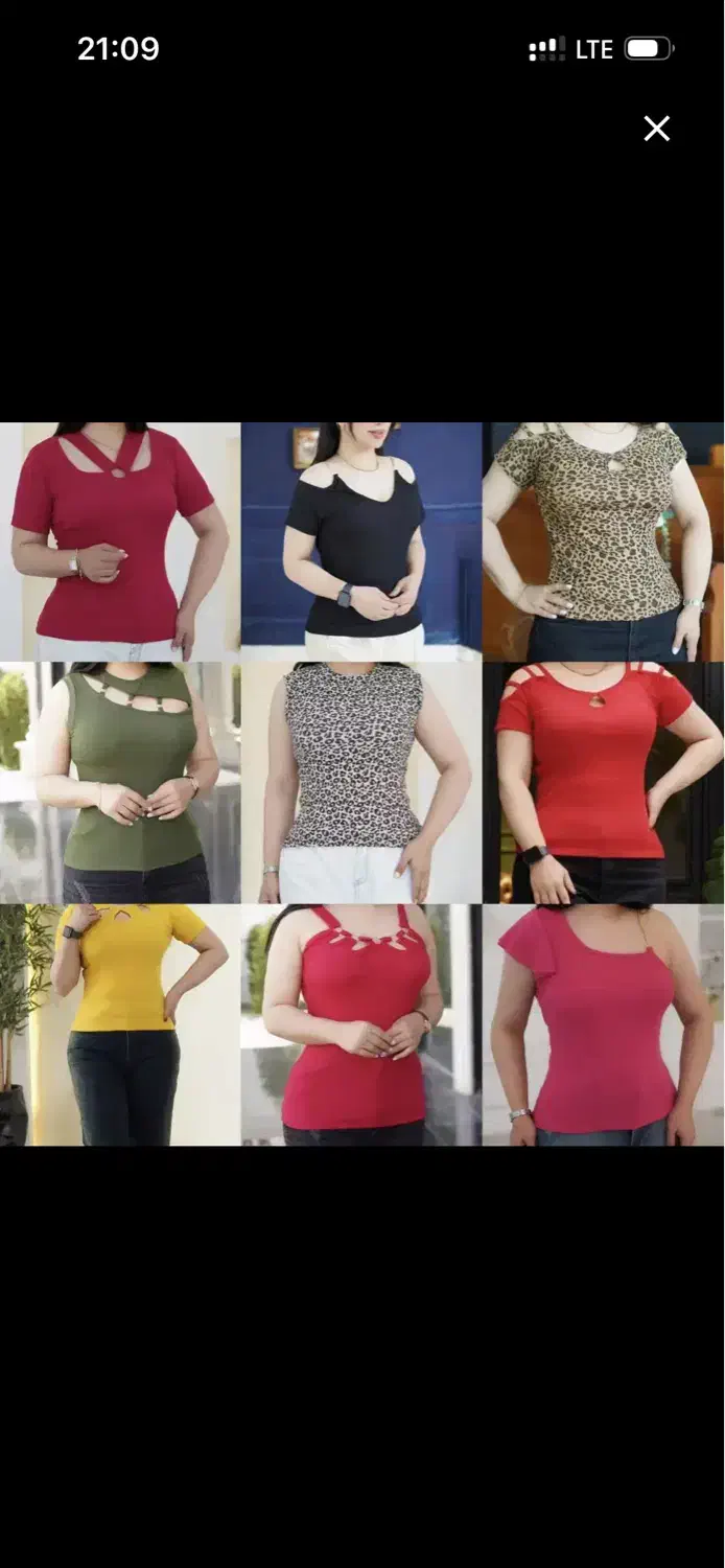 تاپ و تیشرت زنانه مناسب روز زن و مادر|لباس|کرمانشاه, |دیوار