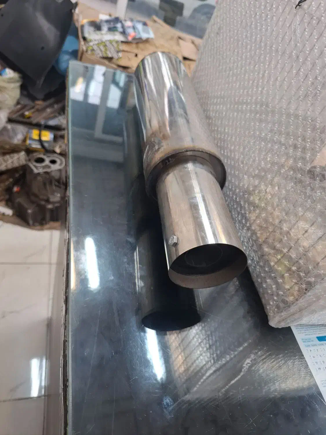 منبع اگزوز 106 سایلنس دار|قطعات یدکی و لوازم جانبی|لاهیجان, لیالستان|دیوار