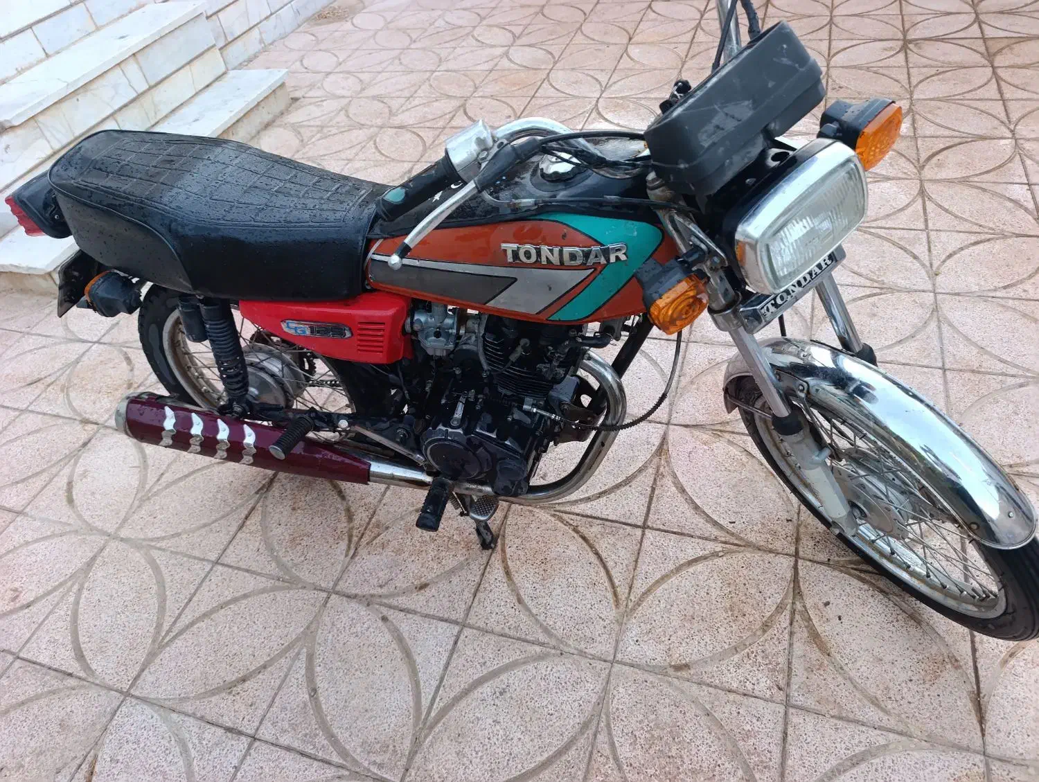 هندا تندر مدل 95|موتورسیکلت|سده (خراسان جنوبی), |دیوار
