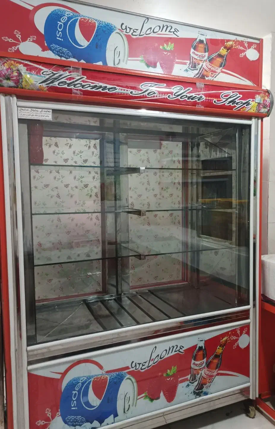 یخچال چهار درب دوبر شیشه|یخچال و فریزر|مرودشت, رودبال|دیوار