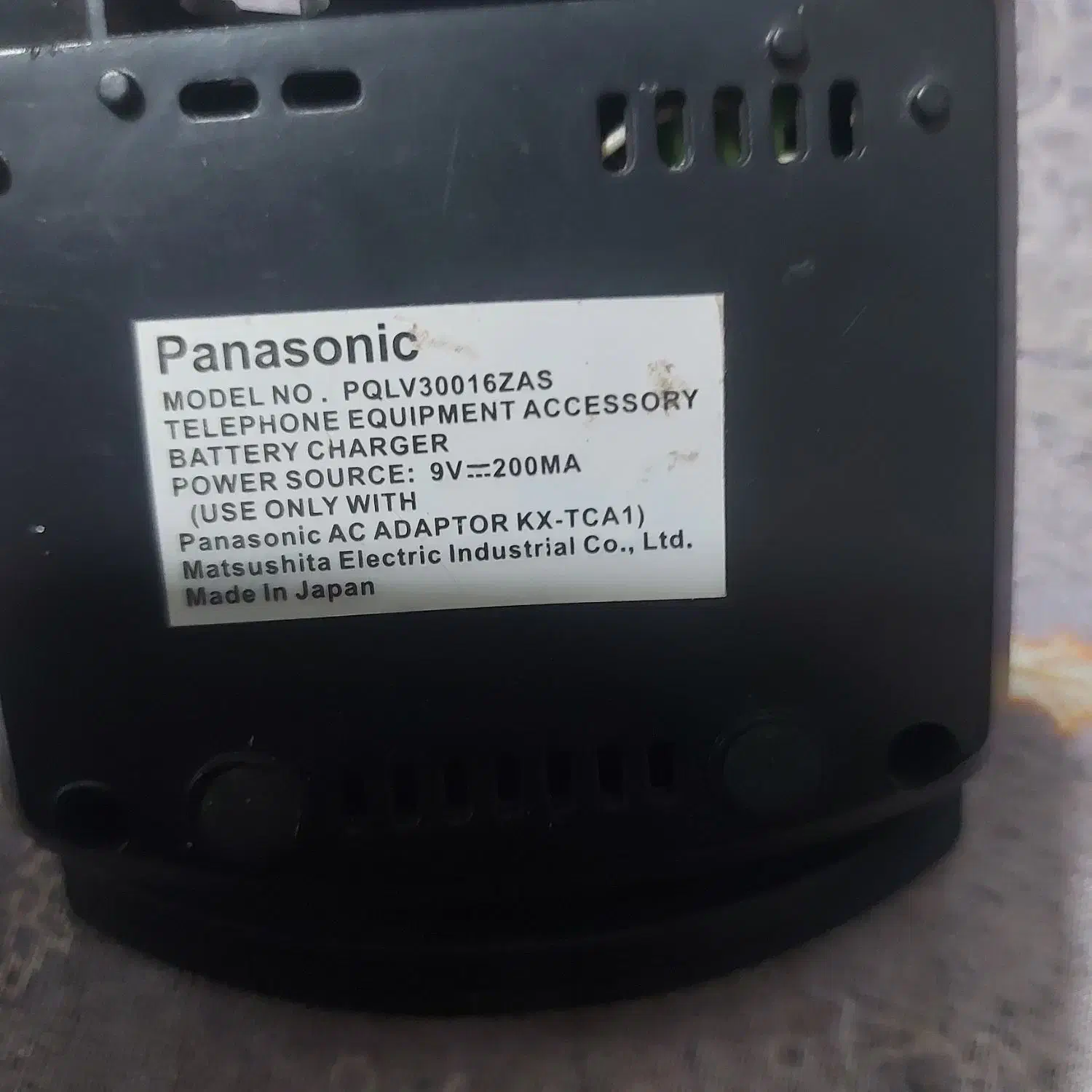 جا شارژری بیسیم پاناسونیک|تلفن رومیزی|سمنان, |دیوار