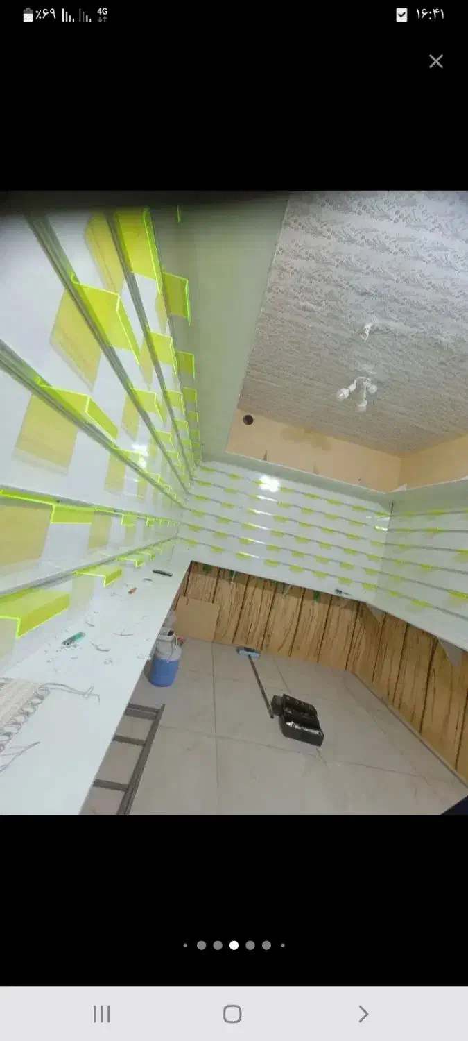 دکور و رگال|کتابخانه، شلف، قفسه‌های دیواری|تایباد, |دیوار