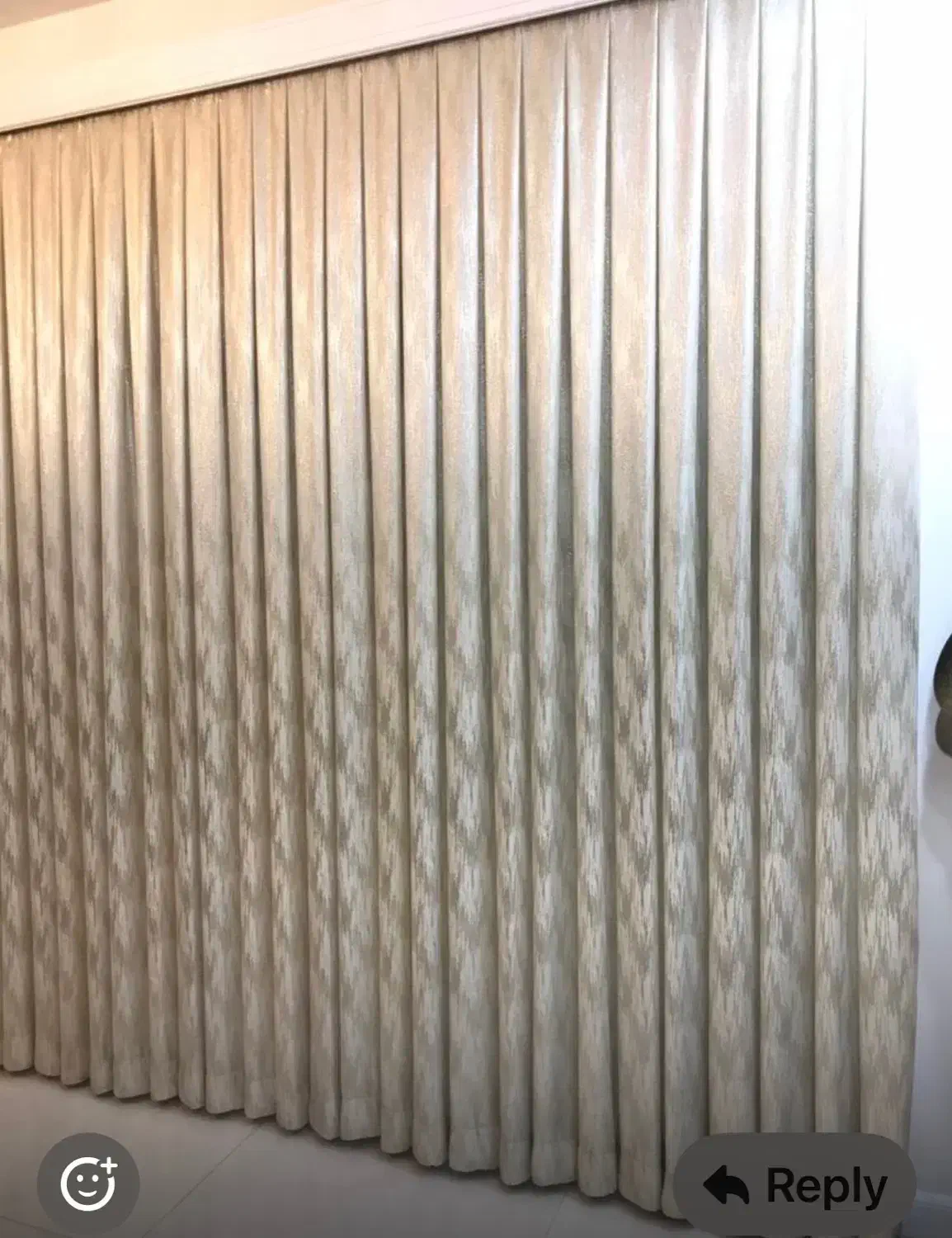 دو تاپرده حریر شاین دار|پرده، رانر، رومیزی|گنبد کاووس, |دیوار