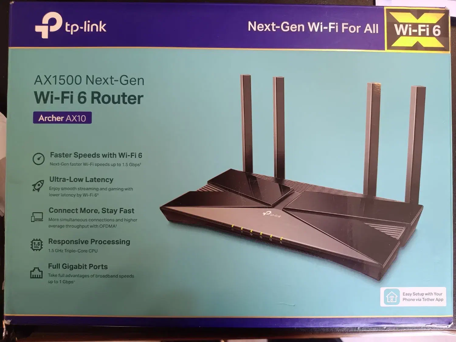 روتر Archer AX10 TP-Link|مودم و تجهیزات شبکه|تهران, قیطریه|دیوار