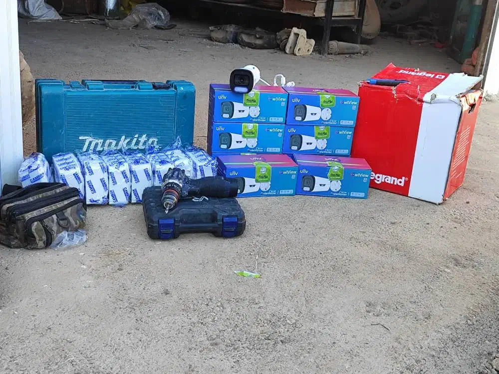 دوربین مداربسته|دوربین مداربسته|شوش, |دیوار