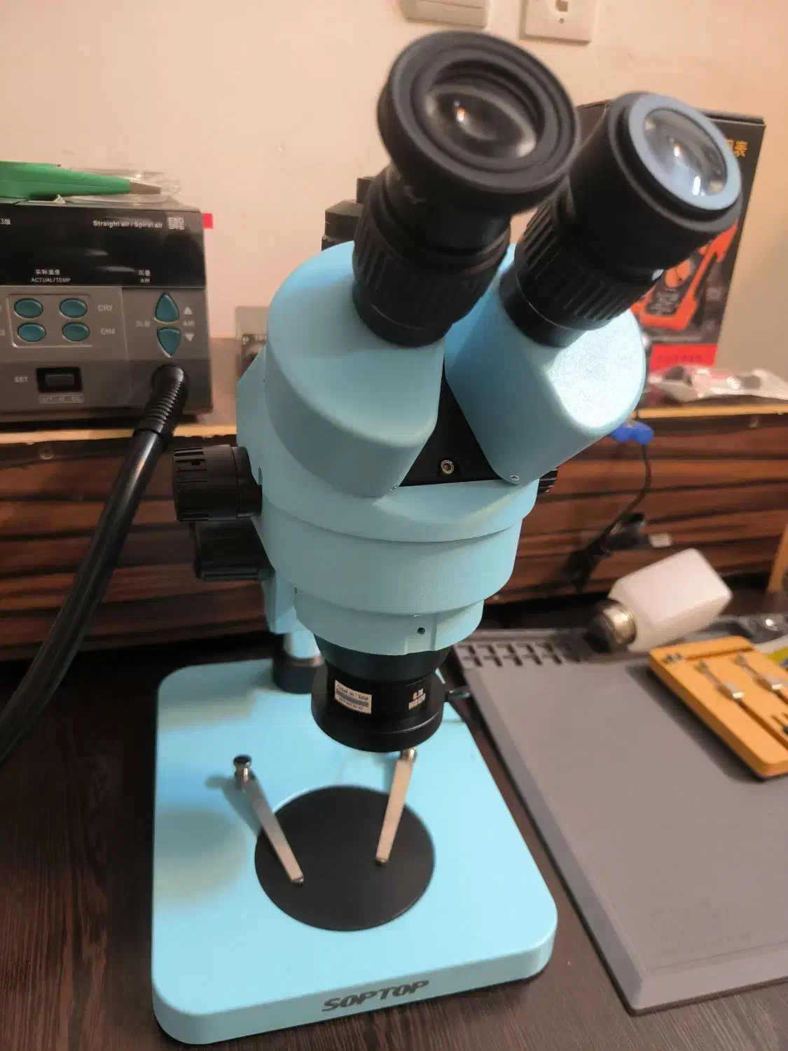 لوپ Soptop 3 سه چشمی فقط آنباکس شده|ابزارآلات|شیراز, تندگویان|دیوار