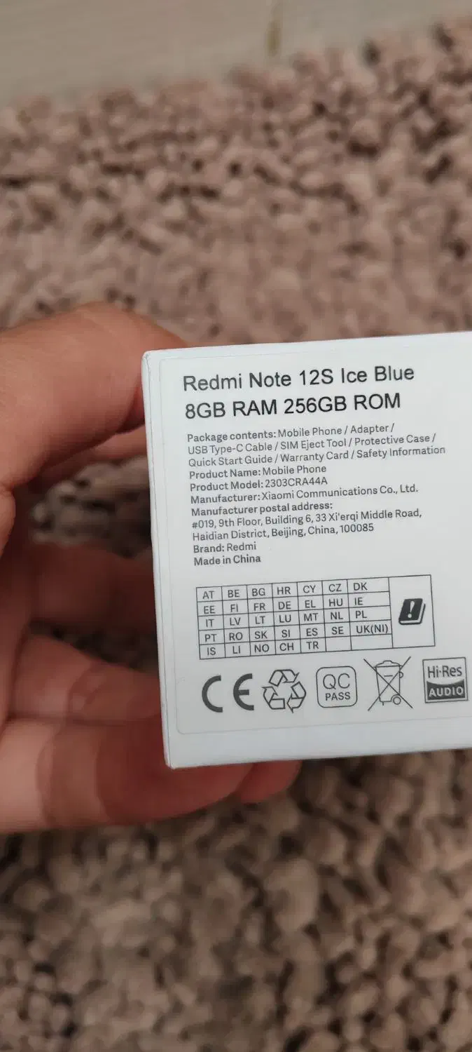 شیائومی not 12s|موبایل|یاسوج, |دیوار