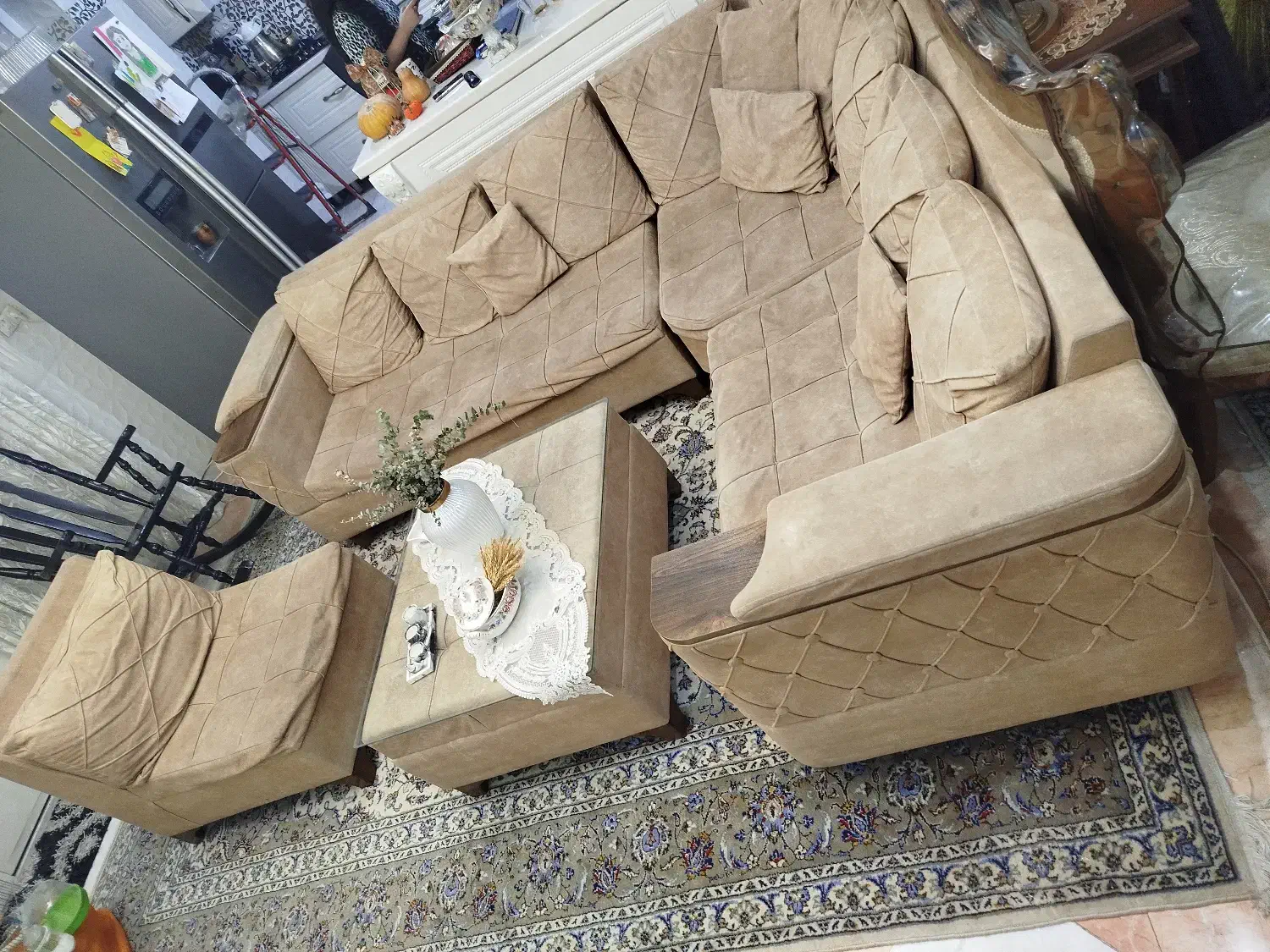 مبل راحتی مدل ال|مبلمان خانگی و میز عسلی|تهران, سازمان برنامه شمالی|دیوار