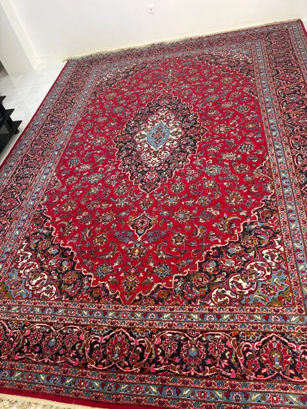 فرش دستباف ۱۲ متری کاشانی|فرش|شاهینشهر, شیخ بهایی|دیوار