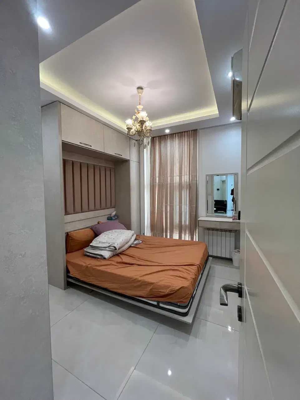 ونک ملاصدرا۵۵ متر ۱ خواب فول فرنیش باامکانات(مبله)