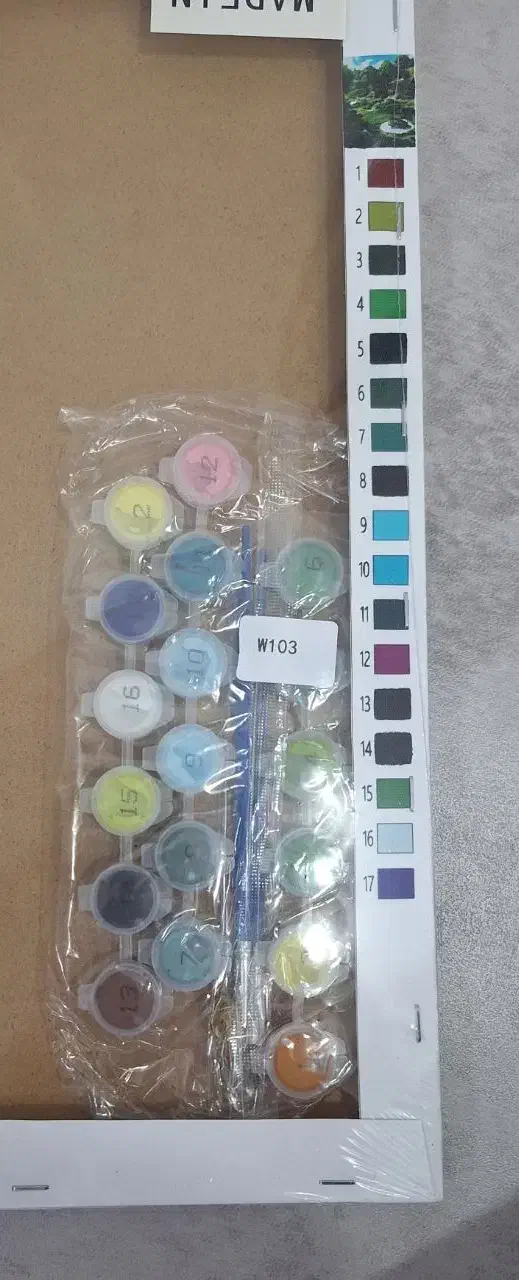 بوم رنگ آمیزی شماره دار ( عددی )|تابلو، نقاشی، عکس|شوشتر, |دیوار