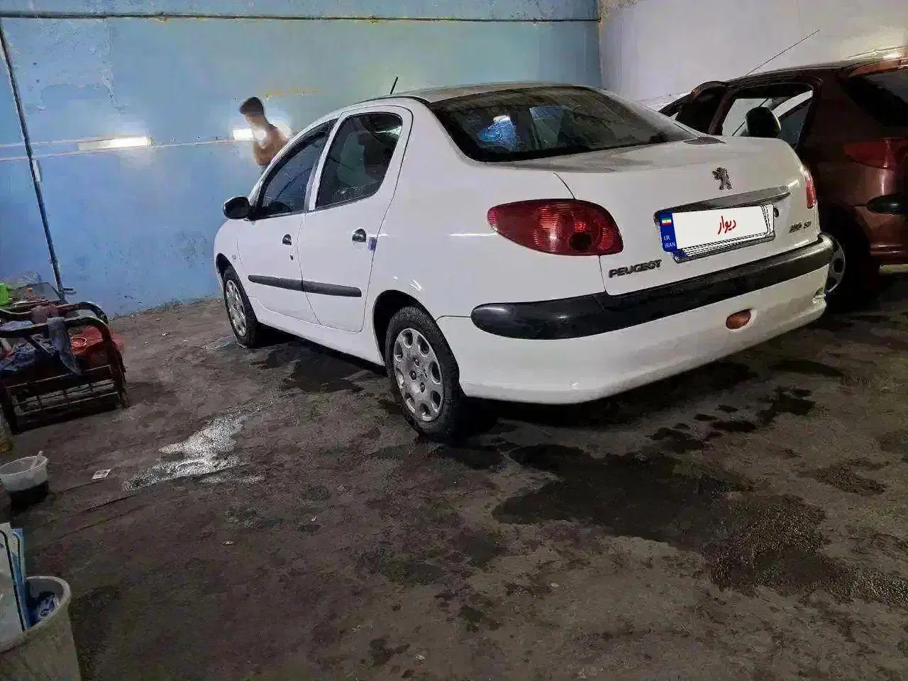 ۲۰۶اس دی وی ۸ مدل ۹۰ سفید|خودرو سواری و وانت|گرگان, |دیوار