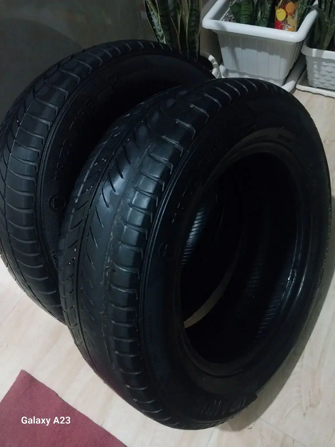 یه جفت لاستیک پژو ۲۰۶ یزد تایر سایز ۱۴/۱۸۵ ۴۵درصد|قطعات یدکی و لوازم جانبی|رشت, گلباغ نماز|دیوار