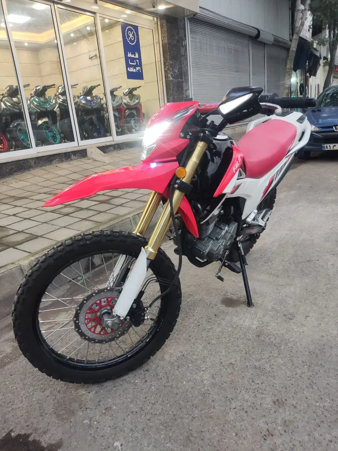 فلات 200گزینه ای مناسب برای شهر و آفرود|موتورسیکلت|رشت, پاستوریزه|دیوار