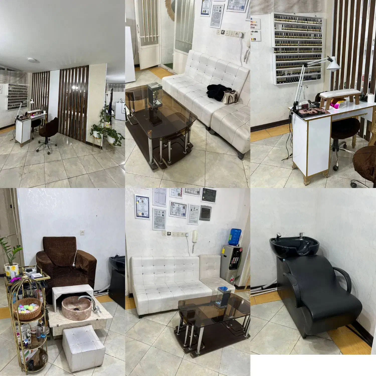 تمامی وسیله های یک سالن زیبایی بفروش میرسد|آرایشگاه و سالنهای زیبایی|بم, |دیوار