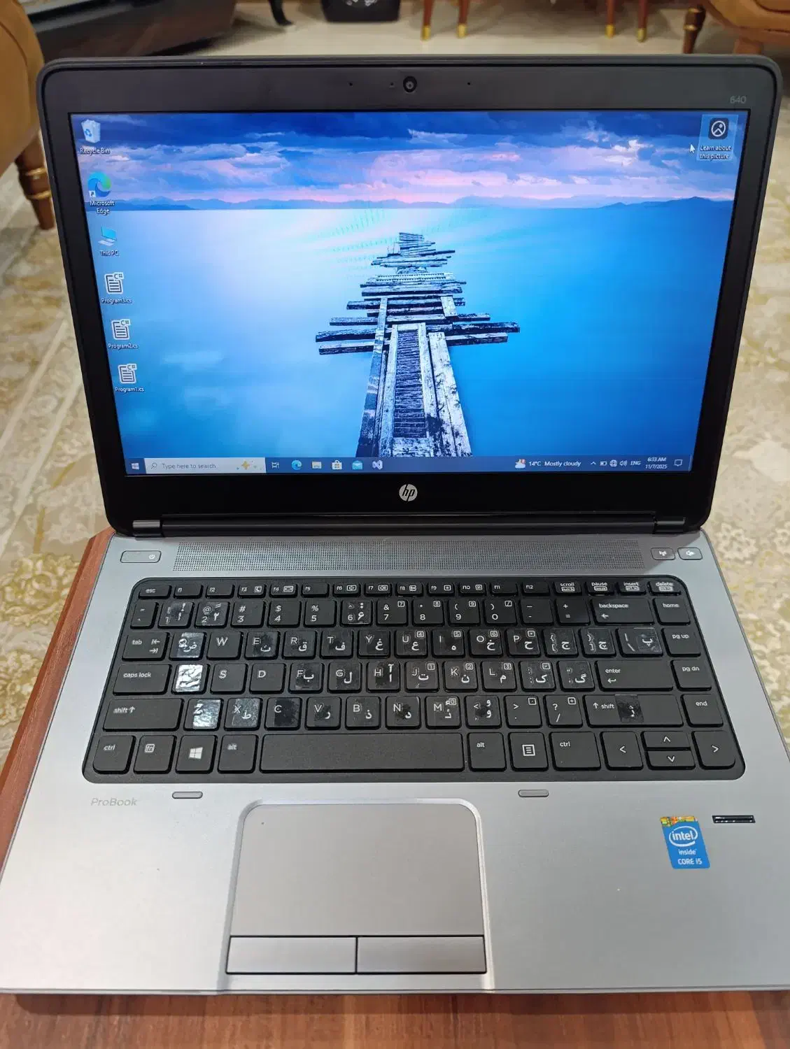 لپتاپ ۱۴ اینچی HP ProBook 640 G1|رایانه همراه|رشت, کوی مهر|دیوار