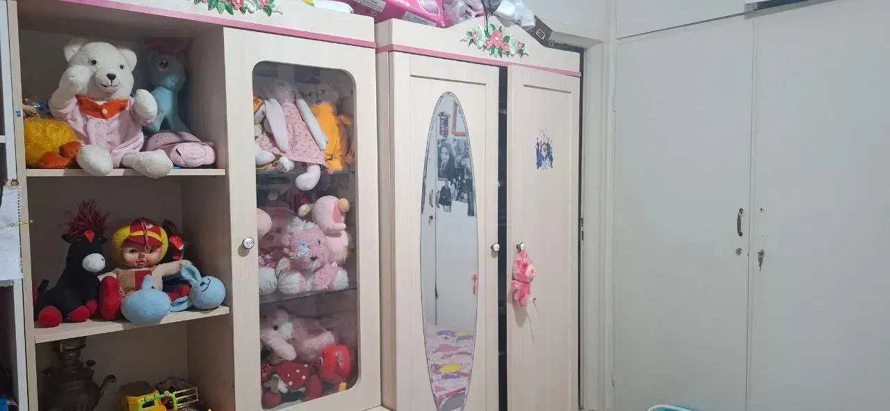 بوفه، کمد و کشو و تخت کودک. تخت نوجوان. میز تحریر|تخت و سرویس خواب|اسلامشهر, مظفریه|دیوار