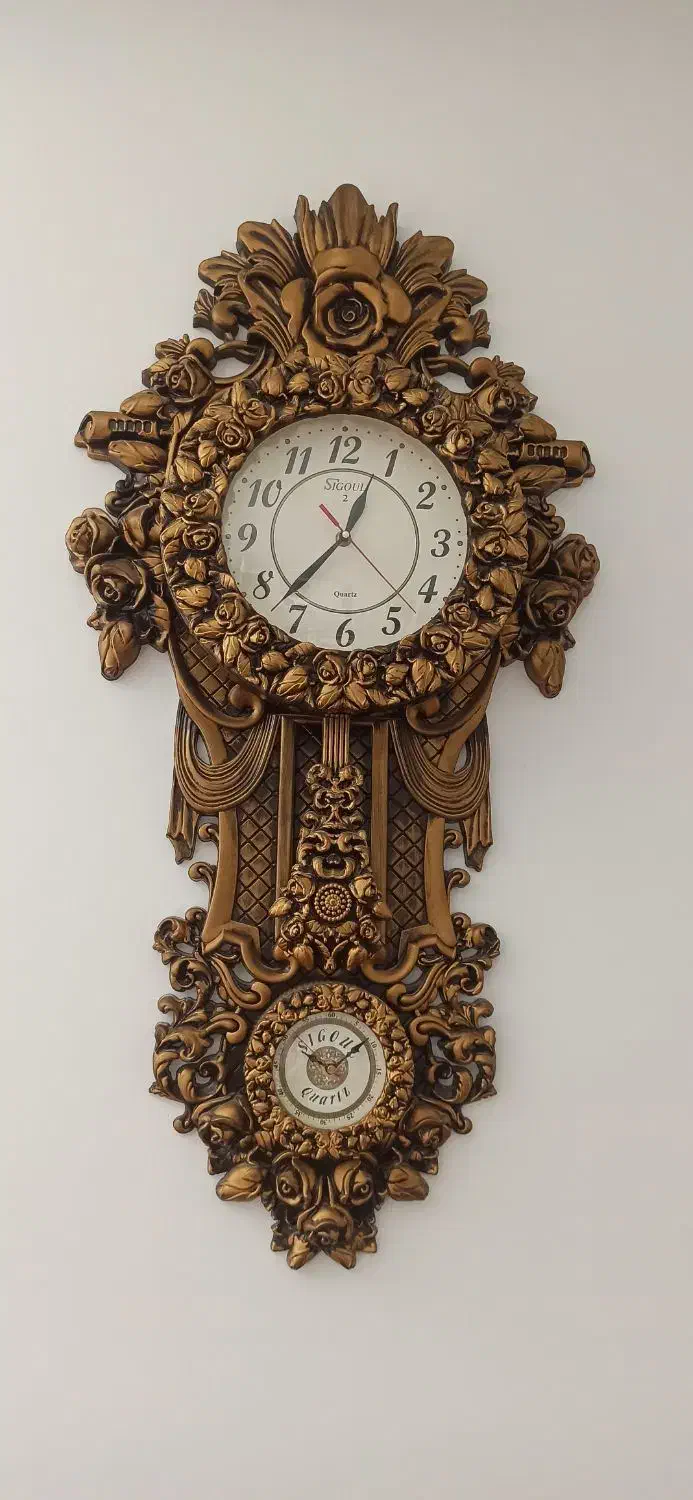 ساعت شیک و تمیزو سالم|ساعت دیواری و تزئینی|همدان, |دیوار