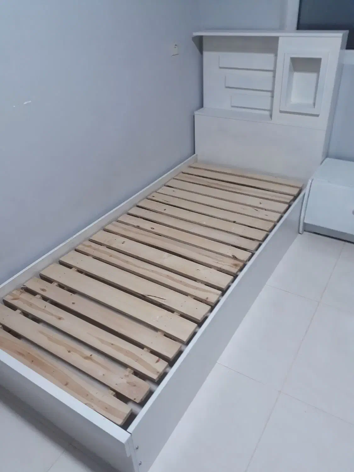 تخت خواب یک نفره ام دی اف|تخت و سرویس خواب|ایلام, |دیوار