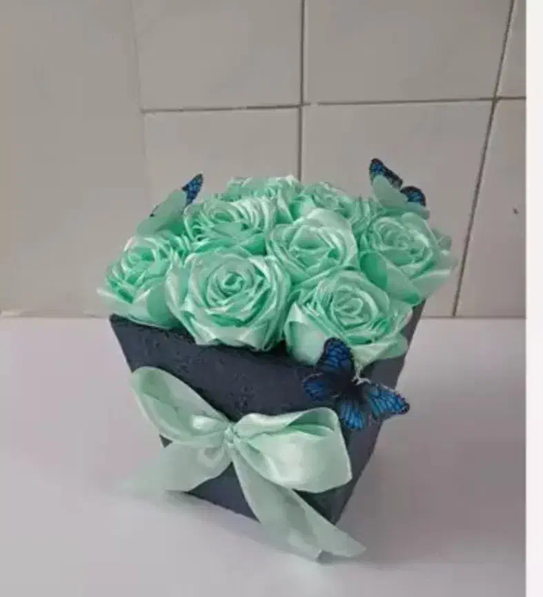 گل روبانی|گل مصنوعی|تبریز, |دیوار