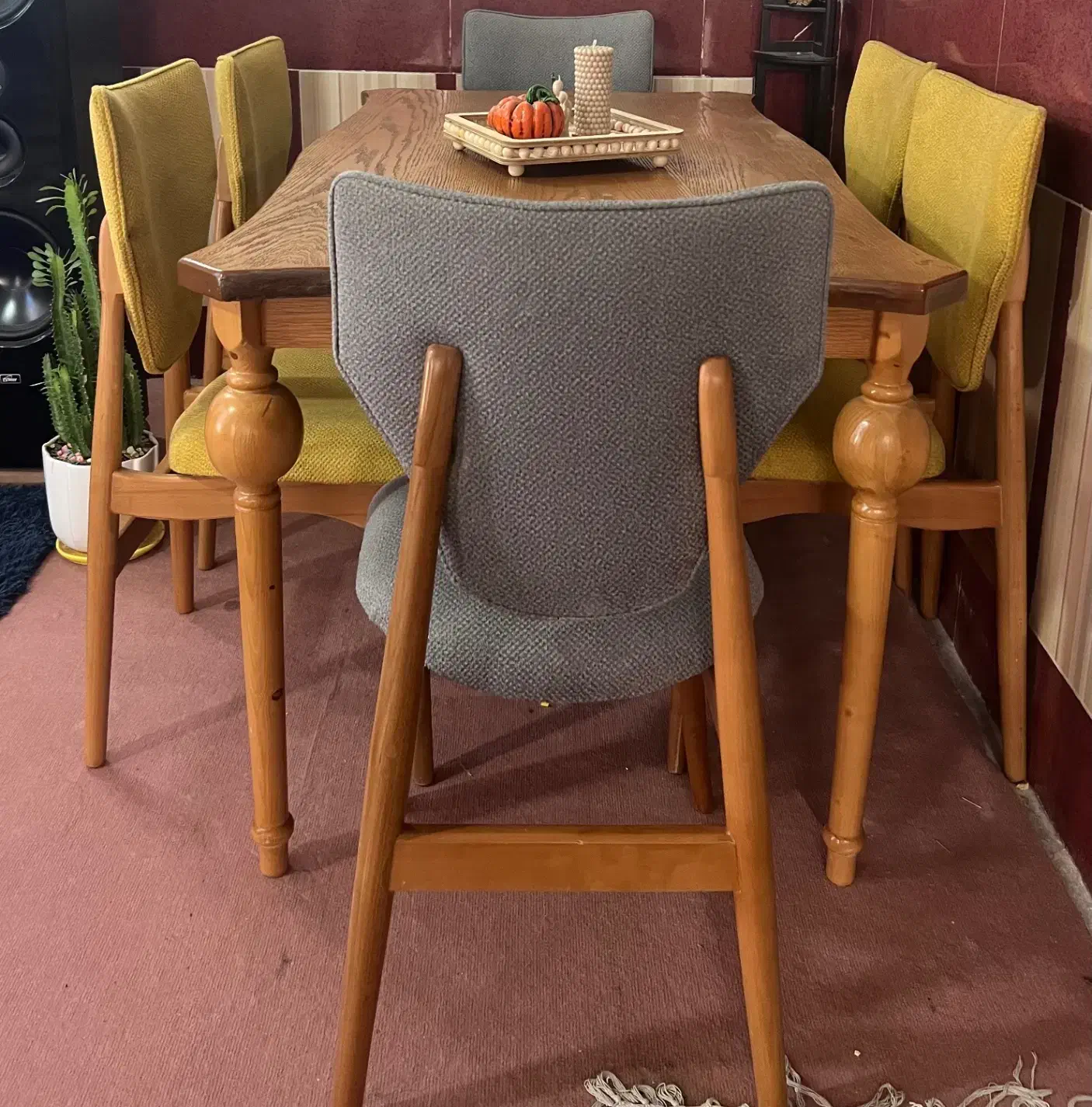 میز ناهار خوری ۶ نفره|میز و صندلی غذاخوری|زاهدان, |دیوار