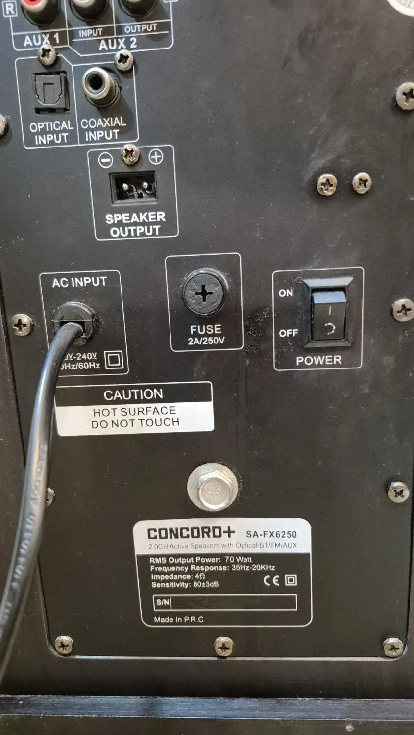 اسپیکر CONCORD مدل SA-FX6250|سیستم صوتی خانگی|تهران, تولید دارو|دیوار