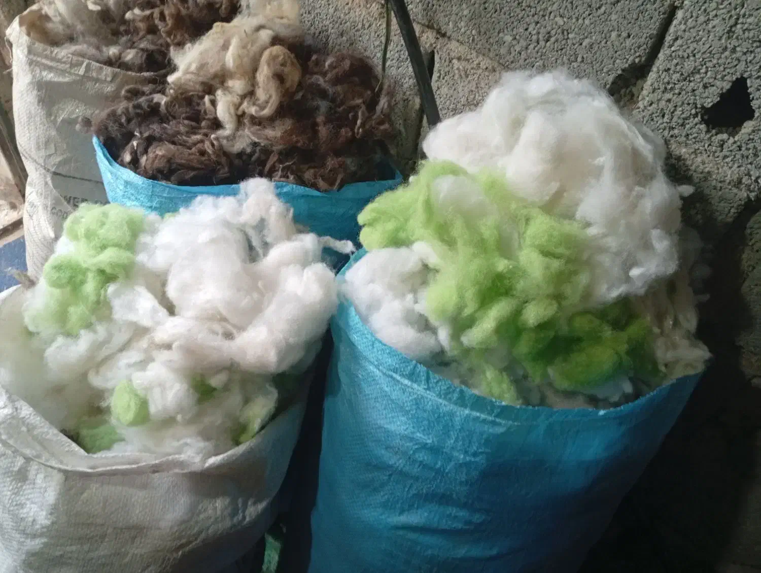 پشم رختخواب|رختخواب، بالش، پتو|باغستان, |دیوار