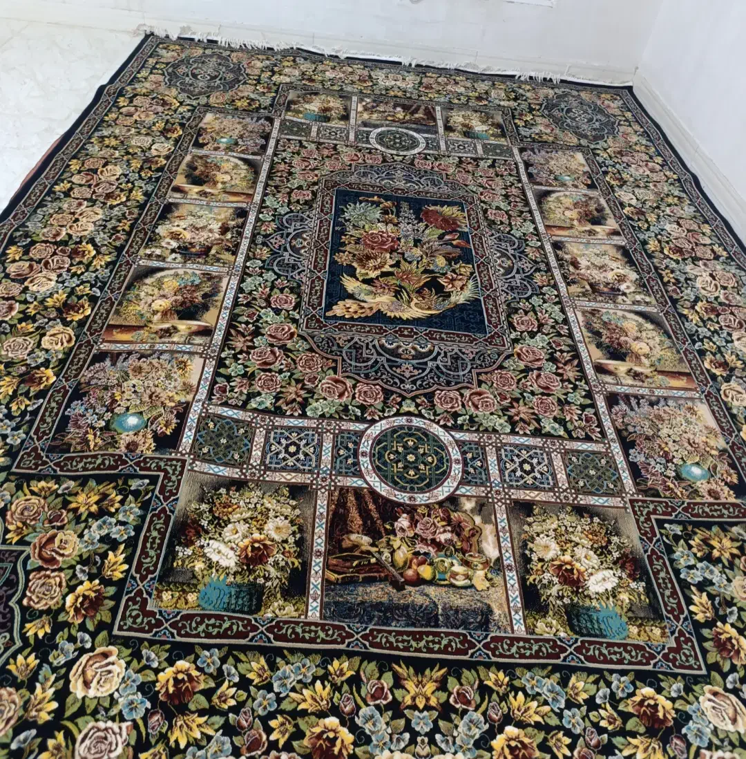 فروش فرش طرح باغ ارم|فرش|نورآباد ممسنی, |دیوار