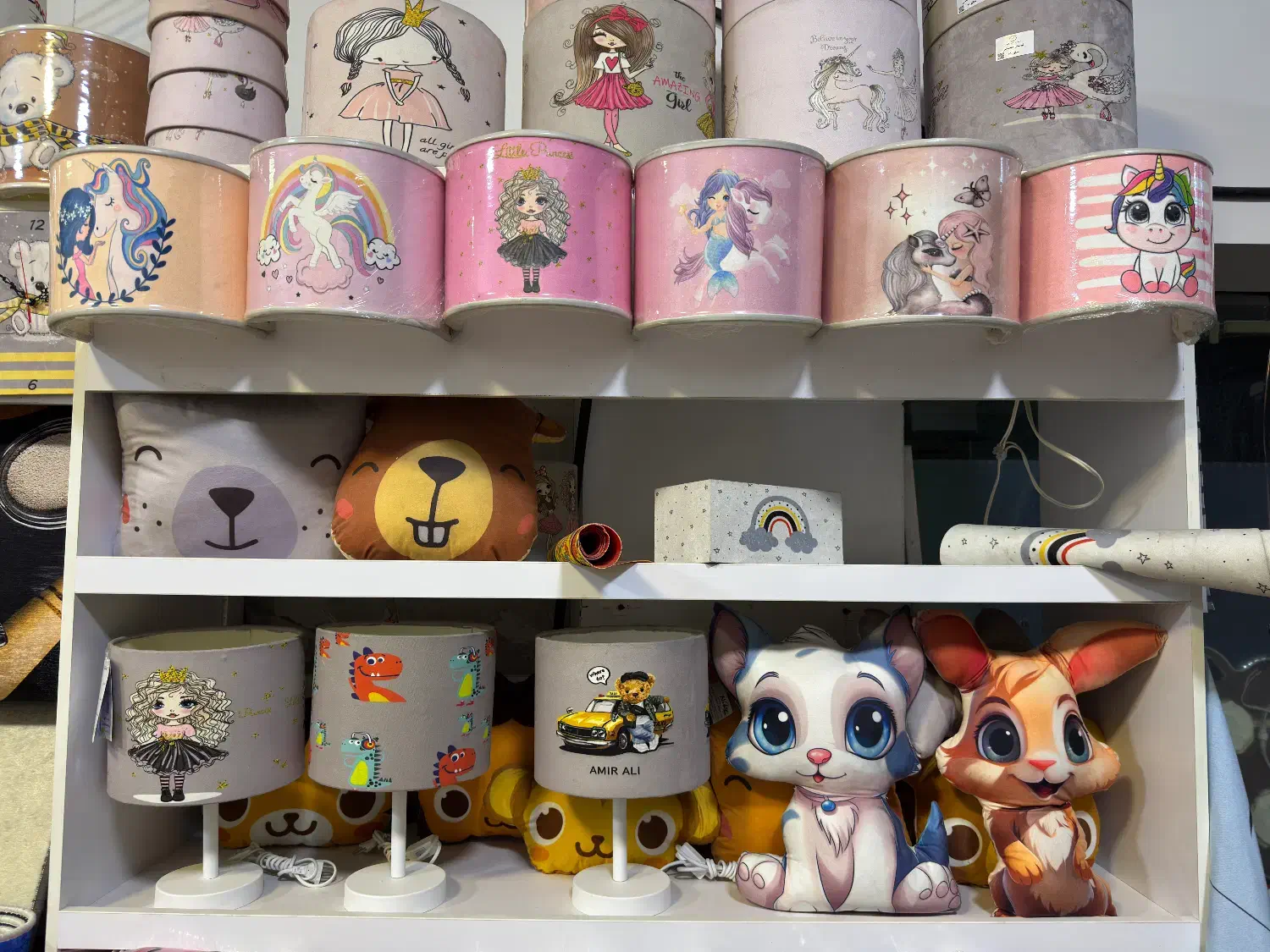 ست کامل اکسسوری اتاق کودک|چراغ خواب و آباژور|تهران, شکوفه (عبدل آباد)|دیوار