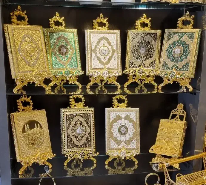 آبطلا اماراتی رحلهای تمام نگین دار وارداتی با پایه|ظروف سرو و پذیرایی|مشهد, سلام|دیوار